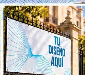 Pancartas publicitarias personalizadas